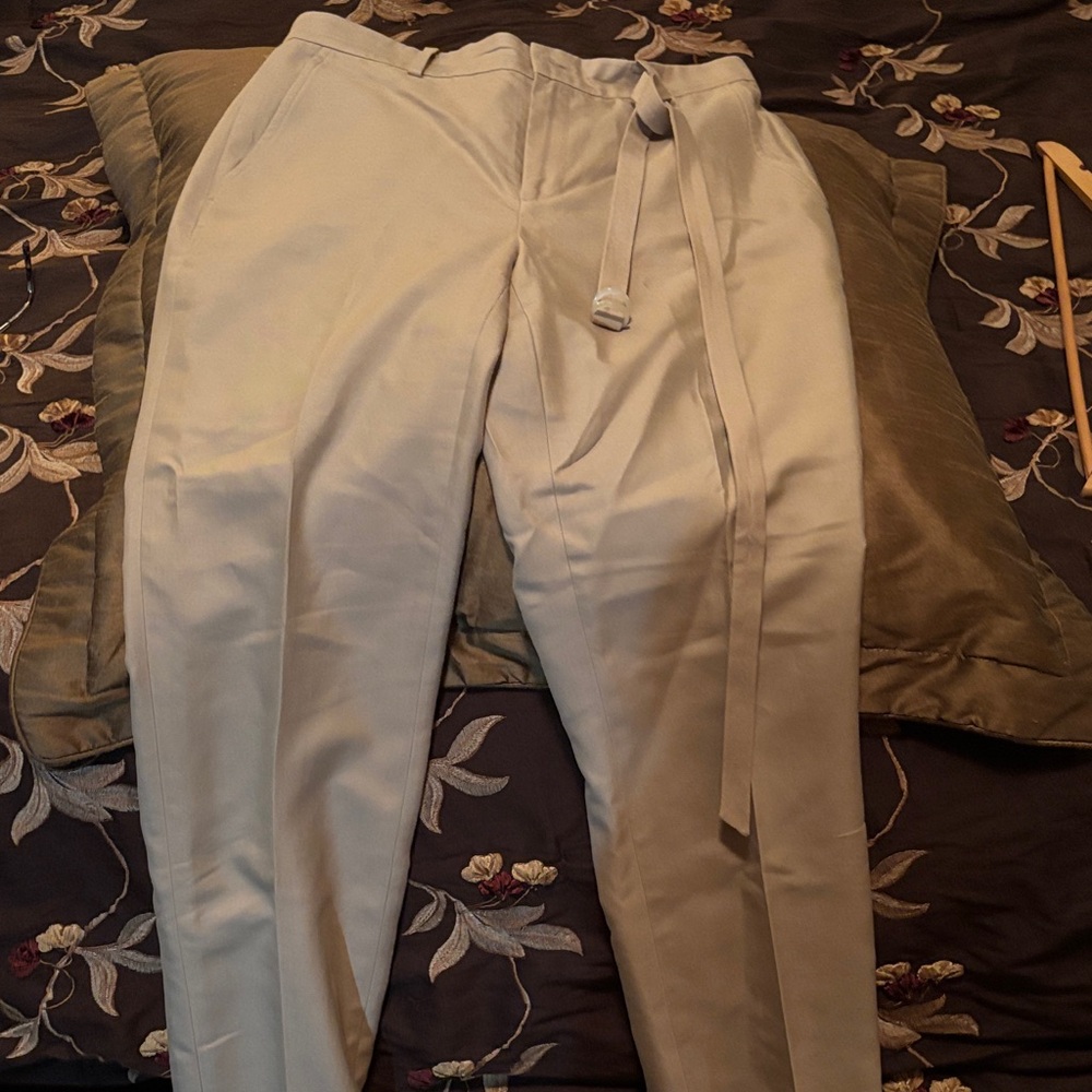 Lauren Ralph Lauren Light Beige Straight Leg Pants